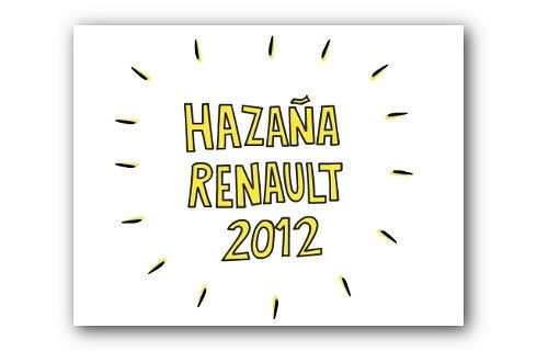 Renault eligió la mejor hazaña 2012