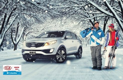 Kia inaugura su espacio junto a Columbia en Villa La Angostura