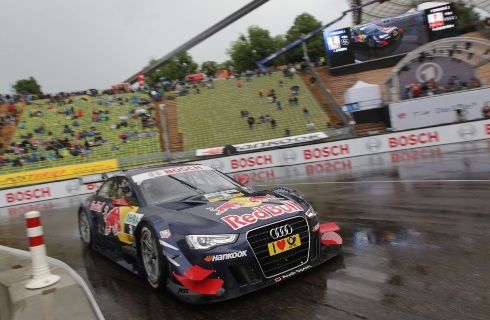 El Audi A5 DTM triunfó en el Estadio Olímpico de Munich