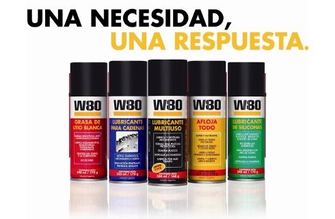Anaeróbicos lanza nuevos productos en aerosol W80