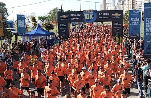 Carrera Servicio Chevrolet 10K en Rosario