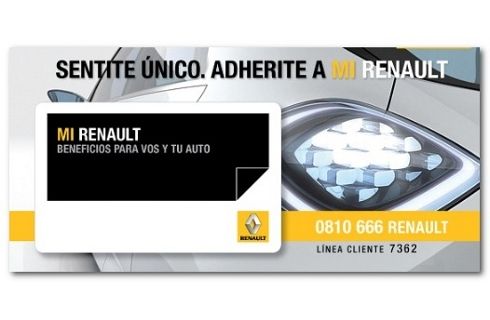 Nuevo programa de beneficios para clientes Renault