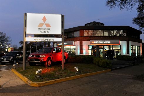 Mitsubishi Motors reinauguró su local en Costa Salguero
