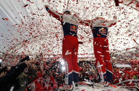 Equipo Citroën: Loeb y Elena, campeones del mundo