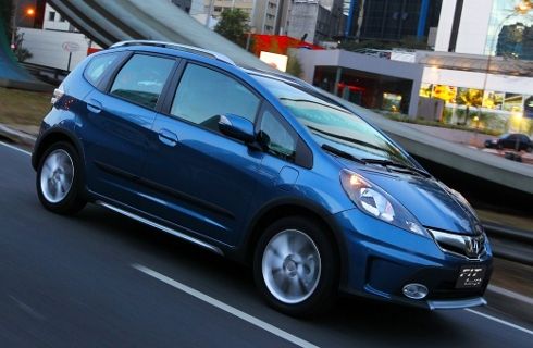 El Honda FIT Twist vio la luz en Brasil