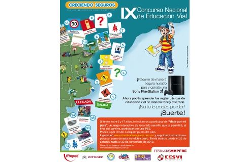 Concurso Nacional de Educación Vial Creciendo Seguros