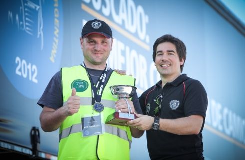 Germán Mastroianni, el mejor conductor de camiones de Bs As