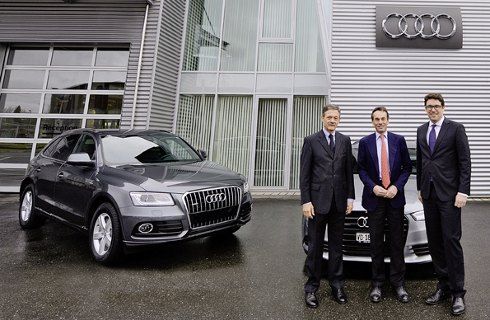 Audi, auto oficial del COI