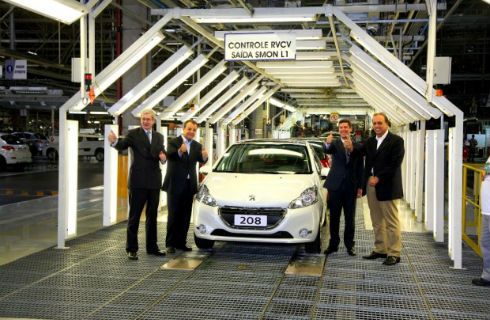 Brasil: Lanzamiento industrial del Peugeot 208