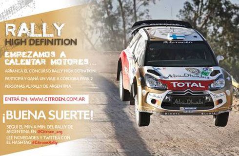 Gran Concurso de Citroën para viajar al Rally