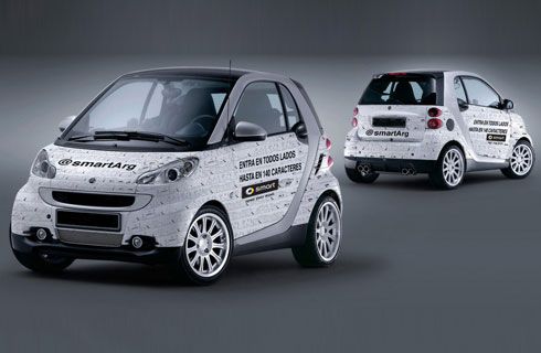 El comercial en Twitter de @smartArg ganó un doble Lápiz de Platino