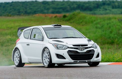El Hyundai i20 WRC se prueba de cara al Rally Mundial