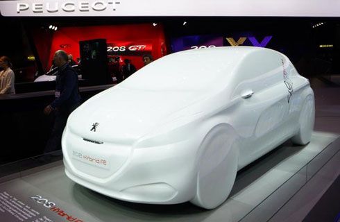 Peugeot 208 Hybrid FE, con un 0-100 de 8 segundos