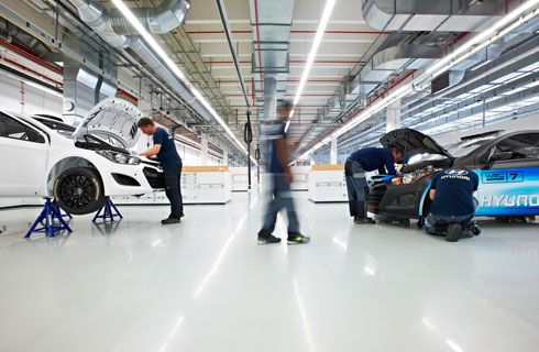 Con ustedes, las nuevas instalaciones de Hyundai Motorsport
