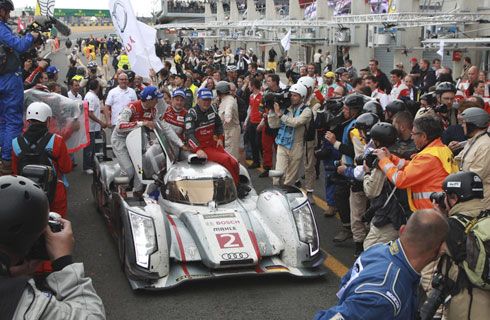 Triunfo de Audi en las 24 Horas de Le Mans