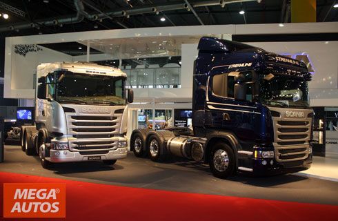 Scania presentó sus nuevos camiones Streamline