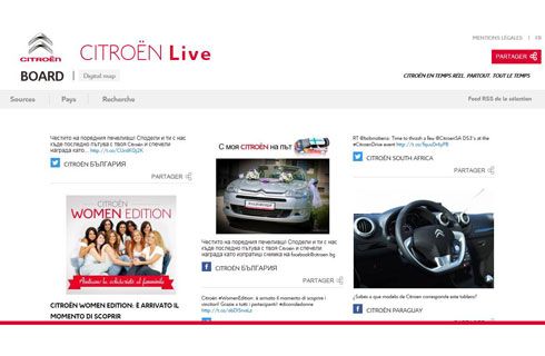Internet: Citroën lanzó citroenlive.com