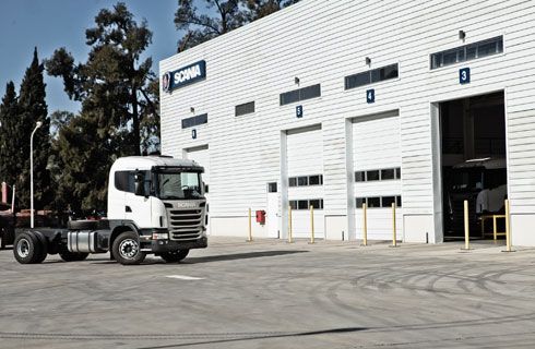 Scania invierte para ampliar su red de concesionarios