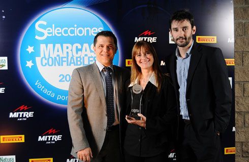 Pirelli Neumáticos recibió el Premio Marcas Confiables