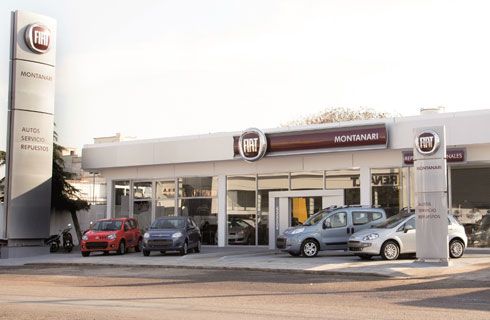 Nuevo salón de ventas de Montanari concesionario oficial Fiat