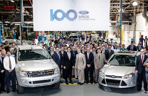 Seguí en vivo los festejos de los 100 años de Ford en Argentina