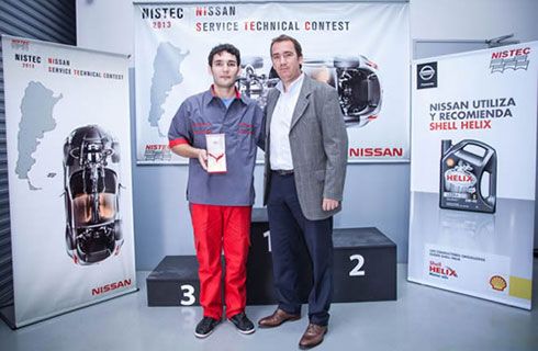 Pablo Merlo es el mejor Técnico de Servicio de Nissan en Argentina