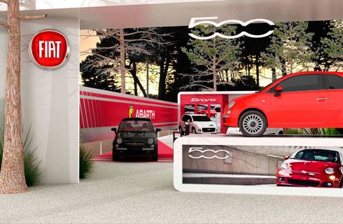 Fiat con amplia presencia en los centros turísticos este verano