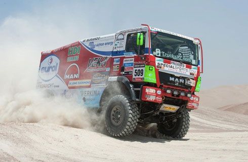 MAN con 70 camiones en el Dakar 2014
