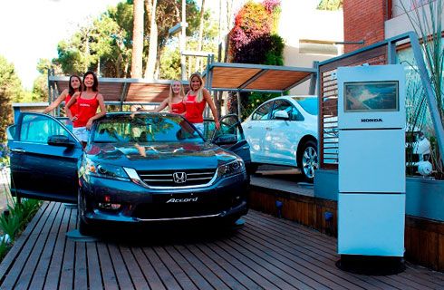 Honda inauguró su espacio en Cariló