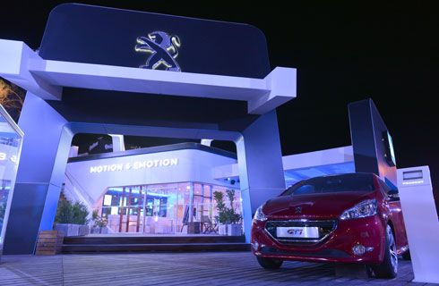 Peugeot con gran despliegue en Pinamar y Cariló