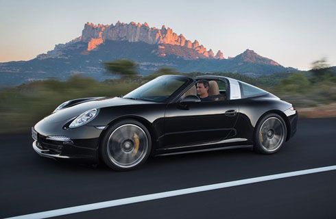 El nuevo Porsche 911 Targa se presentó en Detroit