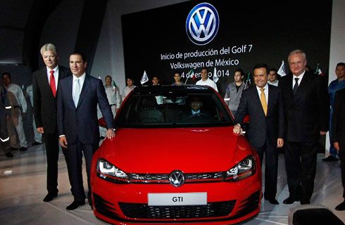 Volkswagen comenzó a fabricar el Golf 7 en México