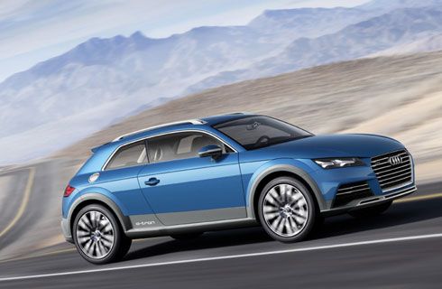 El Audi allroad shooting brake se estrenó en Detroit