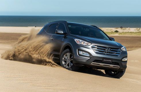 Hyundai con clínicas de manejo 4×4 en arena