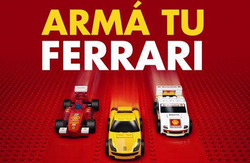 presenta una promo junto a Ferrari LEGO - Autos