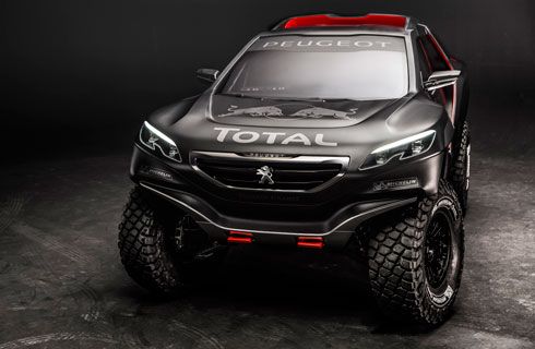 Peugeot develó su máquina para el Dakar, el 2008 DKR