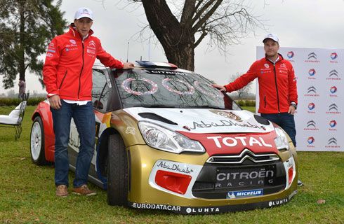 Presentación oficial de Meeke y Ostberg en la Argentina