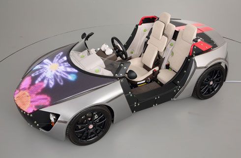 Toyota presentó un prototipo divertido y personalizable para chicos