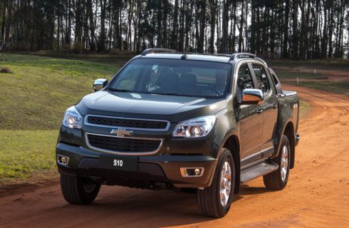 Chevrolet S10, con cambios en Brasil