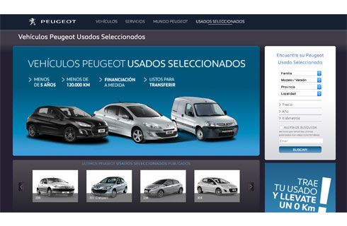 Peugeot promueve la venta de autos “Usados Seleccionados”