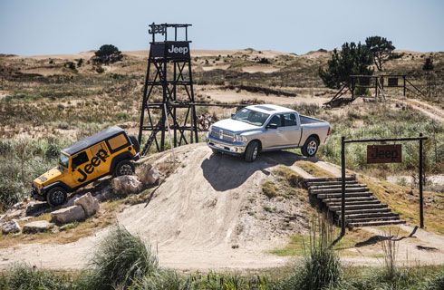Jeep y RAM a puro 4×4 en el Off Road Park