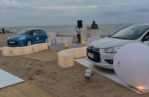 Citroën con múltiples actividades en el país y en el exterior