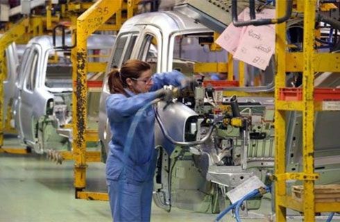 La producción descendió un 29,1% en el primer mes de año