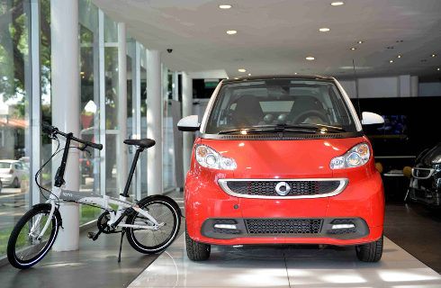 smart, con bici de regalo durante marzo