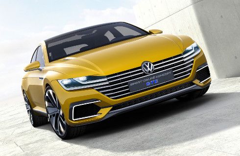 VW Sport Coupé Concept GTE, de cuerpo entero