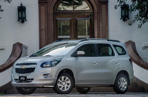 Chevrolet actualizó la Spin en Brasil