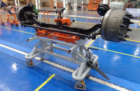 Mercedes-Benz vuelve a producir ejes pesados en Argentina