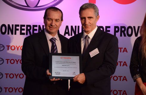 Fric-Rot recibió el Premio de Excelencia en Logística de Toyota Argentina