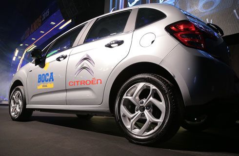 Citroën y el C3 presentes en la cena anual solidaria de Boca Social