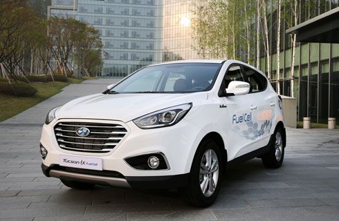 Un Hyundai Tucson con célula de combustible recorre 2383 km en 24 horas